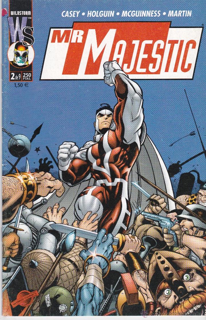 C&oacute;mics: MR MAJESTIC. SERIE DE 9. COMPLETA. WILDSTORM. IMAGE - Foto 2