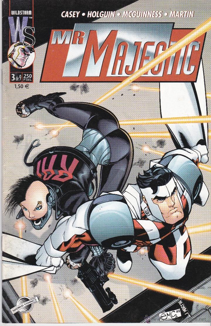 C&oacute;mics: MR MAJESTIC. SERIE DE 9. COMPLETA. WILDSTORM. IMAGE - Foto 3