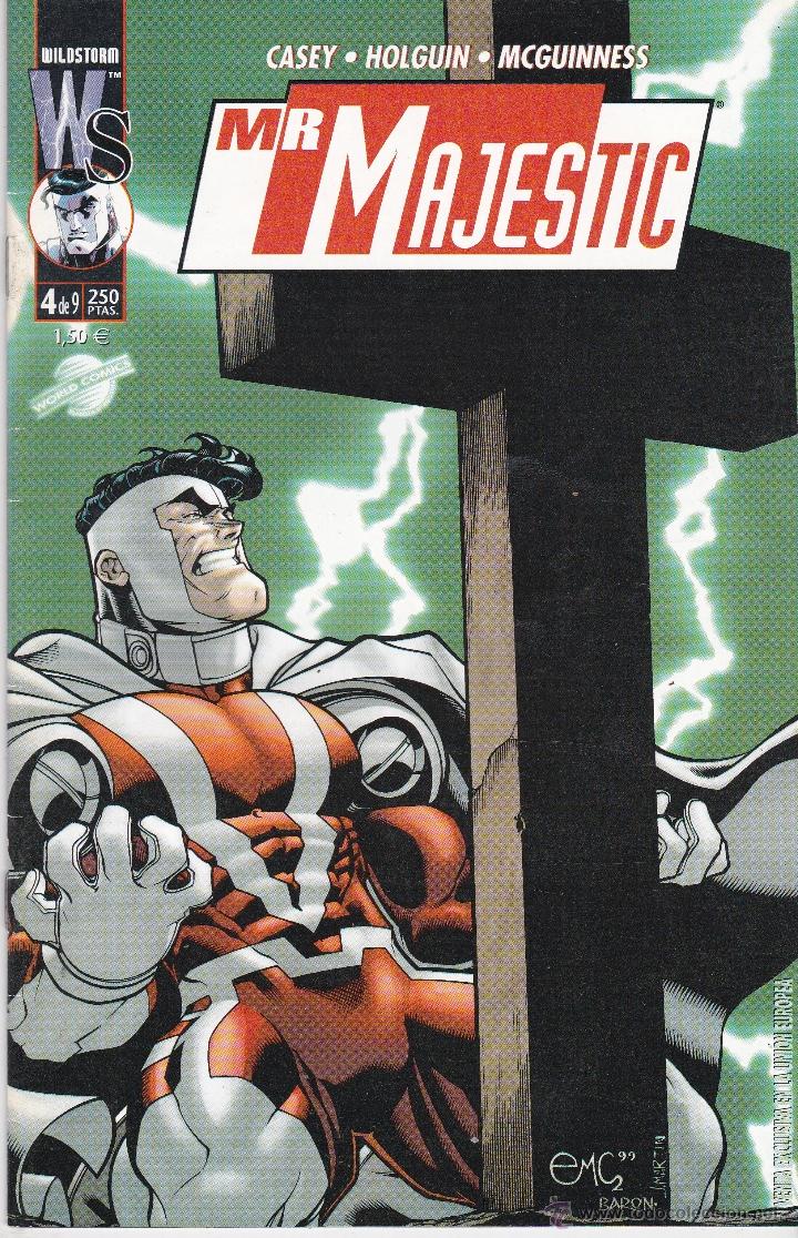 C&oacute;mics: MR MAJESTIC. SERIE DE 9. COMPLETA. WILDSTORM. IMAGE - Foto 4