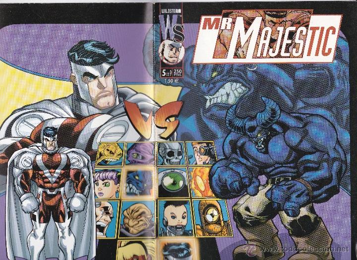 C&oacute;mics: MR MAJESTIC. SERIE DE 9. COMPLETA. WILDSTORM. IMAGE - Foto 5