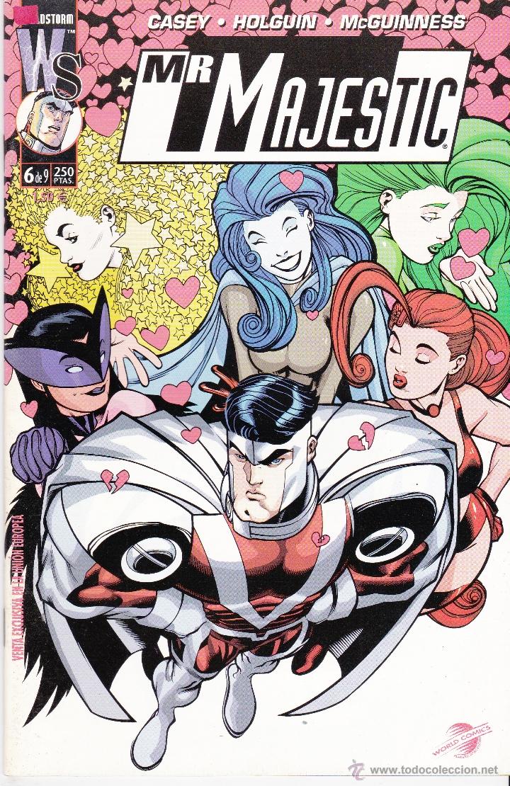 C&oacute;mics: MR MAJESTIC. SERIE DE 9. COMPLETA. WILDSTORM. IMAGE - Foto 6