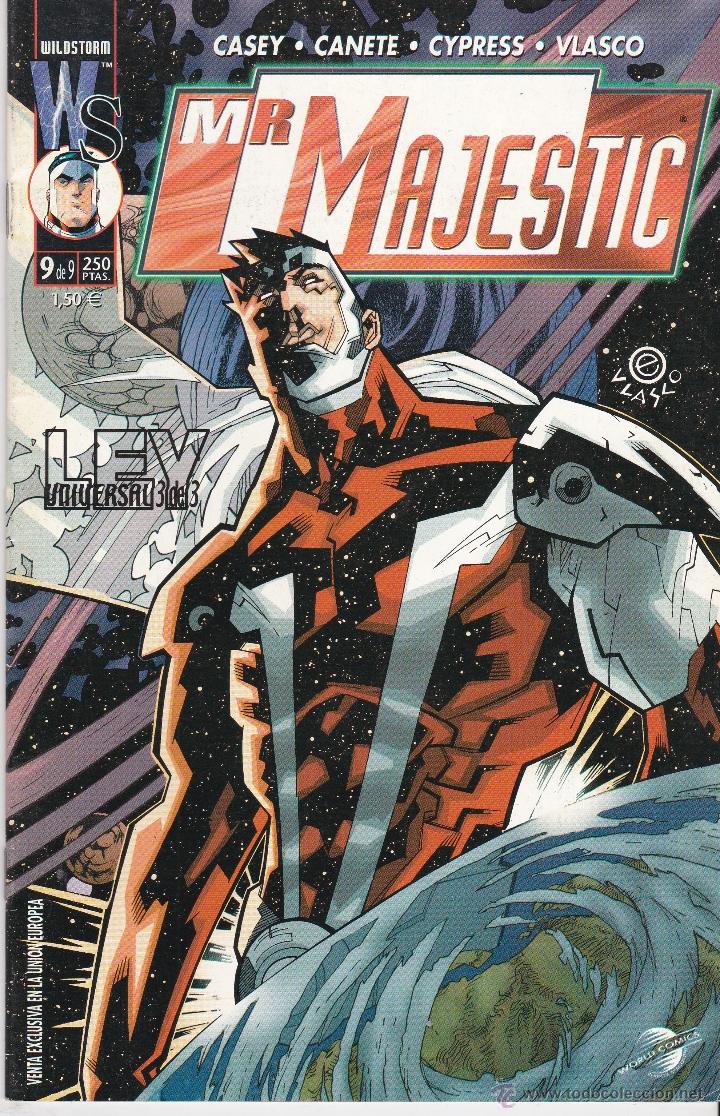 C&oacute;mics: MR MAJESTIC. SERIE DE 9. COMPLETA. WILDSTORM. IMAGE - Foto 9