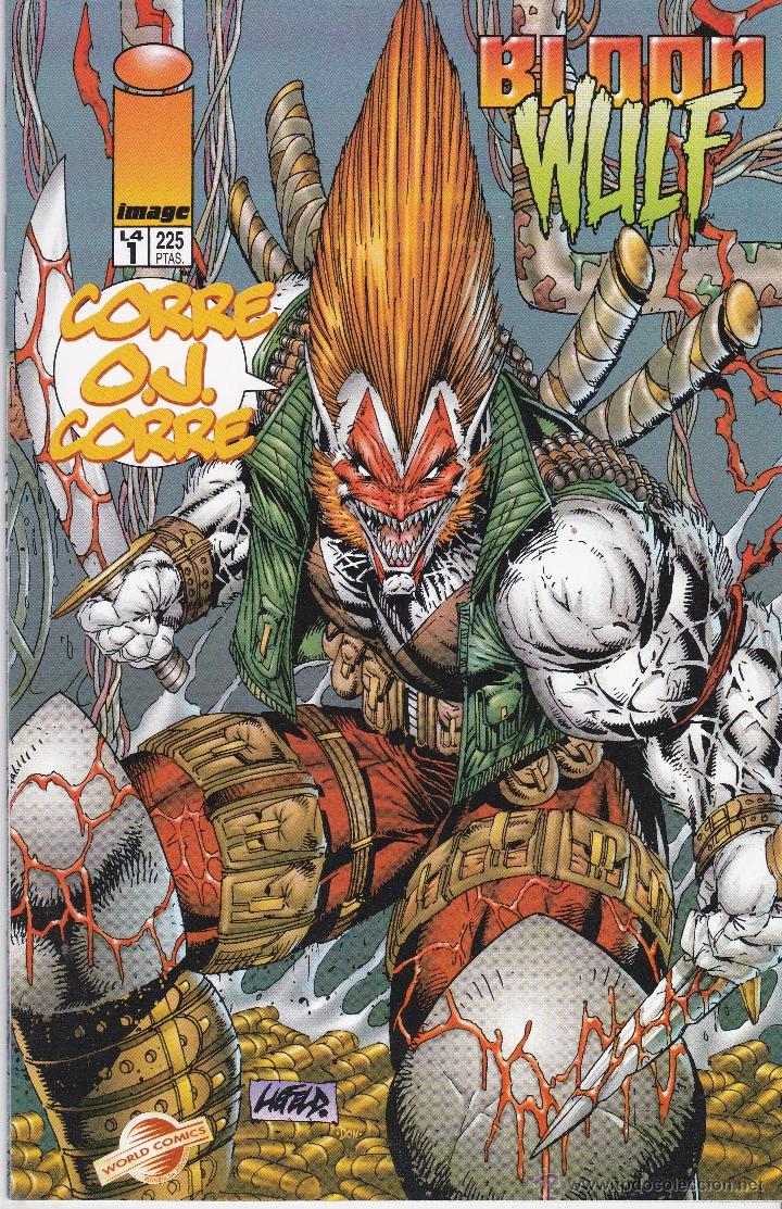 C&oacute;mics: BLOOD WULF. SERIE DE 4. COMPLETA. IMAGE - Foto 1