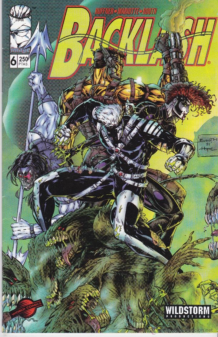 C&oacute;mics: BACKLASH. SERIE DE 18. COMPLETA. WILDSTORM. IMAGE - Foto 4