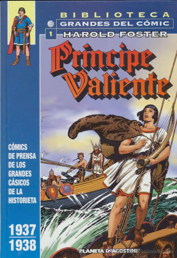 C&oacute;mics: Pr&iacute;ncipe Valiente n&ordm; 1. Biblioteca Grandes del C&oacute;mic. &iexcl;IMPECABLE! - Foto 1