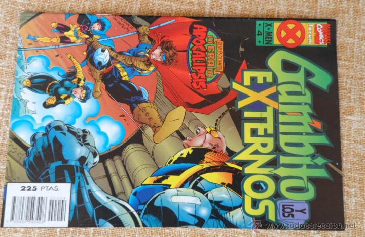 C&oacute;mics: Gambito y los Externos, Comic, n&uacute;mero 4, Marvel, Comics Forum, Fabian Nicieza, 1996 - Foto 4