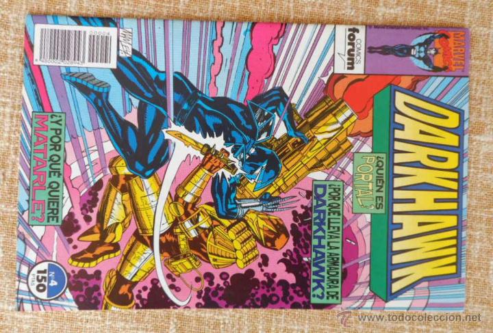C&oacute;mics: Darkhawk, Comic, n&uacute;mero 4, Marvel, Comics Forum, Danny Fingeroth, Mike Manley, 1993 - Foto 4