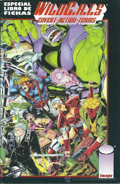 Comics: WildC.A.T.S: Libro de fichas