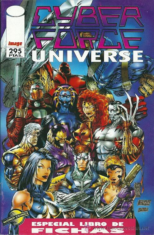 C&oacute;mics: Cyberforce: Libro de fichas - Foto 1