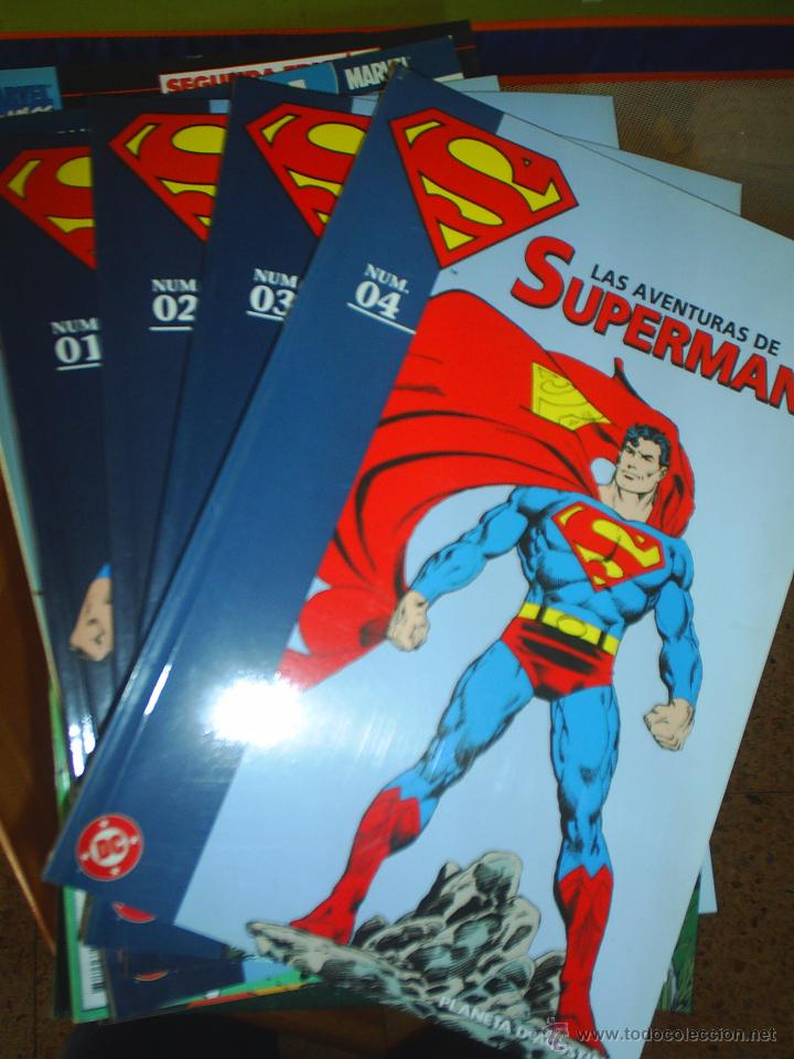 C&oacute;mics: las aventuras de Superman 4 primeros n&uacute;meros - Foto 1