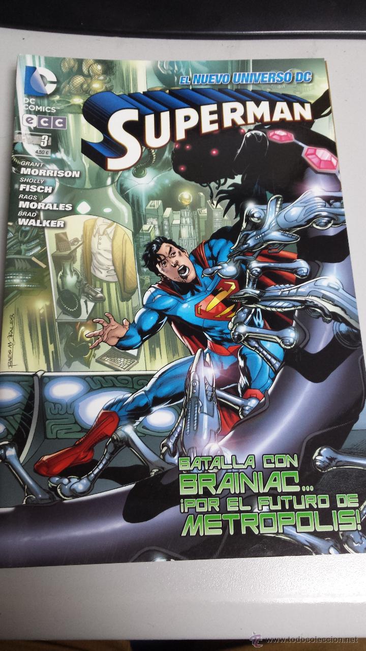 C&oacute;mics: SUPERMAN VOL. 2 N&ordm; 3 ECC - GEOFF JOHNS / DC - Foto 1