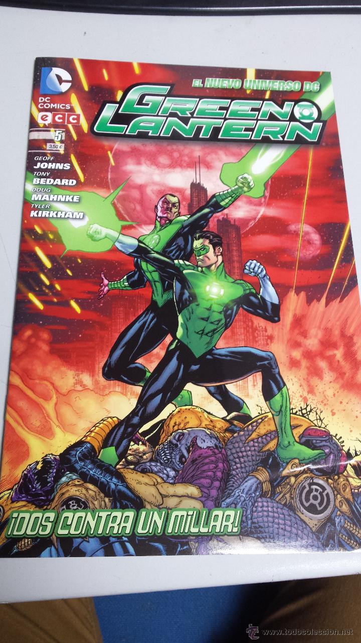 C&oacute;mics: GREEN LANTERN VOL. 3 N&ordm; 5 - GEOFF JOHNS - DC - ECC - Foto 1
