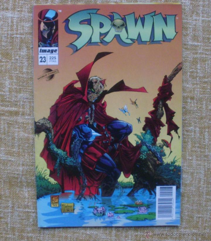 C&oacute;mics: Spawn Comics, n&uacute;meros 23 y 24, a&ntilde;o 1996, Image, World Comics, Planeta DeAgostini, Todd McFarlane - Foto 3