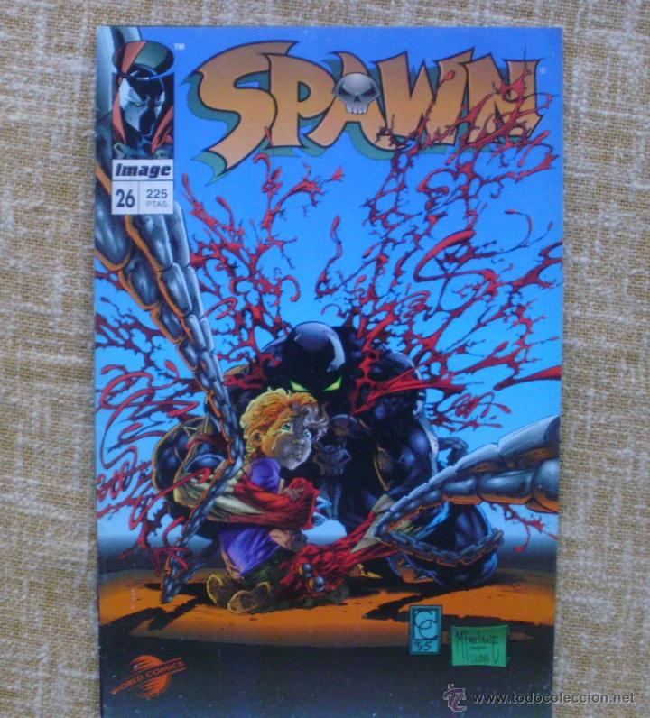 C&oacute;mics: Spawn Comics, n&uacute;mero 25 y 26, a&ntilde;o 1996, Image, World Comics, Planeta DeAgostini, Greg Capullo - Foto 3