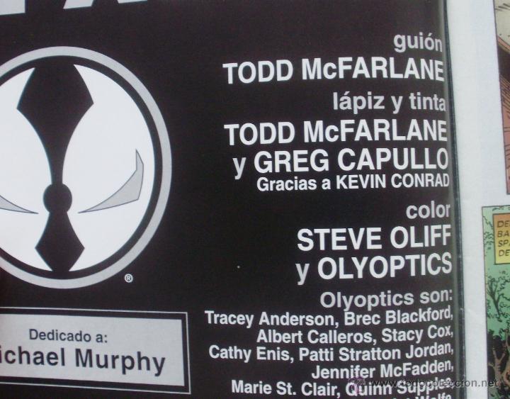 C&oacute;mics: Spawn Comics, n&uacute;mero 25 y 26, a&ntilde;o 1996, Image, World Comics, Planeta DeAgostini, Greg Capullo - Foto 8