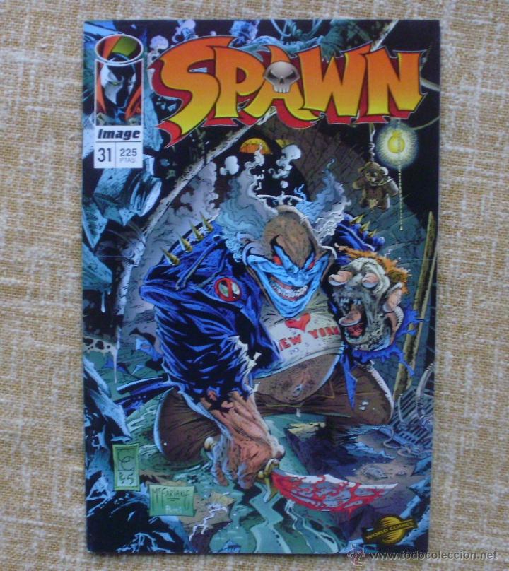 C&oacute;mics: Spawn Comics, n&uacute;mero 31 y 32, Image, World Comics, Planeta DeAgostini, Todd McFarlane, Capullo, 1996 - Foto 3