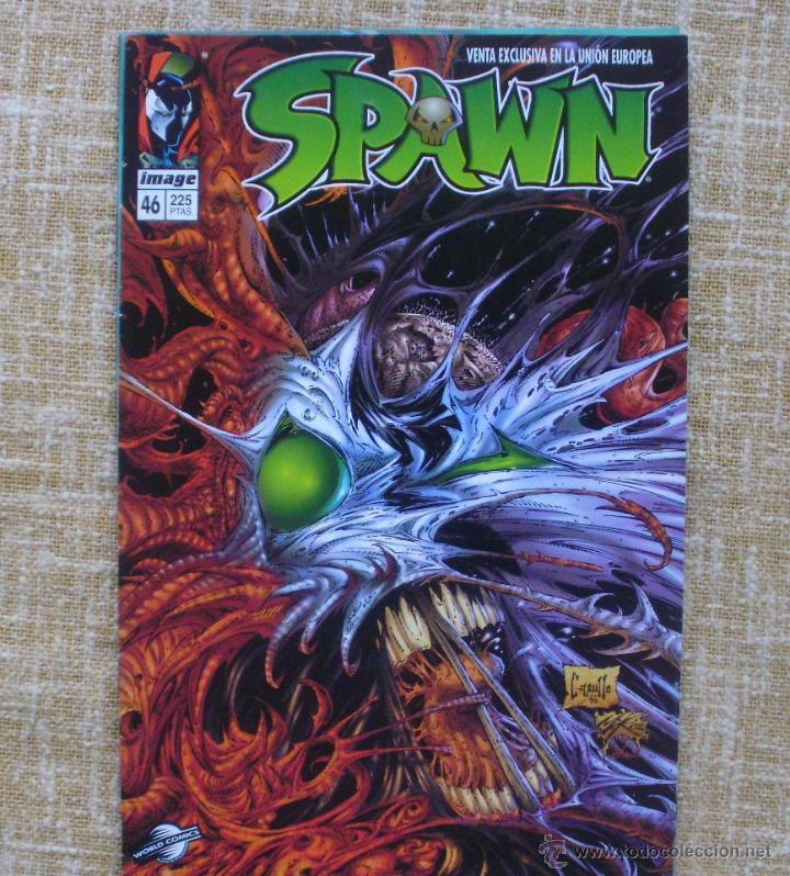 C&oacute;mics: Spawn Comics, n&uacute;meros 44 y 46, Planeta DeAgostini, World Comics, Image, Todd McFarlane, 1997-1998 - Foto 3