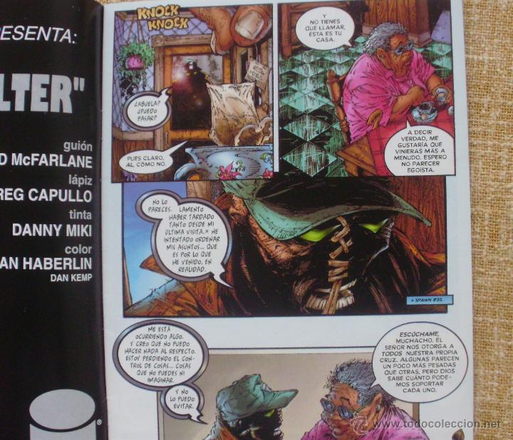 C&oacute;mics: Spawn Comics, n&uacute;meros 44 y 46, Planeta DeAgostini, World Comics, Image, Todd McFarlane, 1997-1998 - Foto 9
