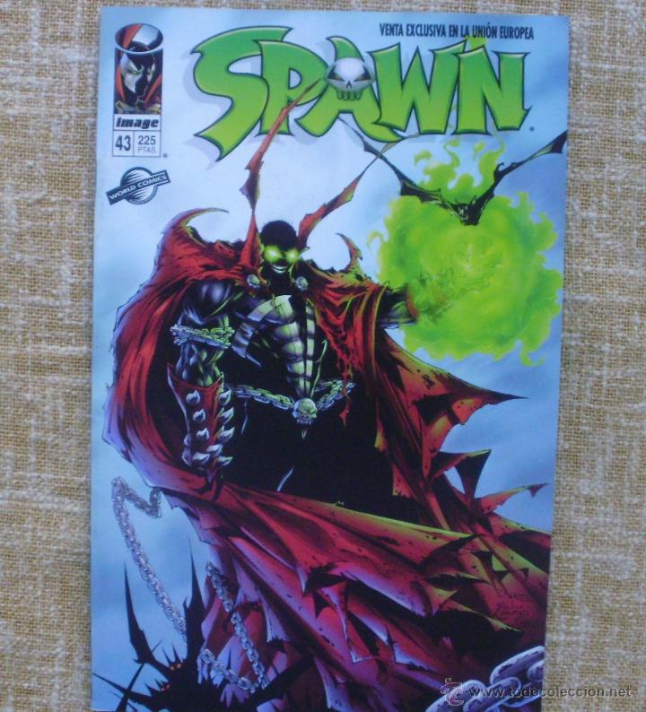 C&oacute;mics: Spawn Comics, n&uacute;meros 41 y 43, Planeta DeAgostini, World Comics, Image, a&ntilde;o 1997, Todd McFarlane - Foto 2