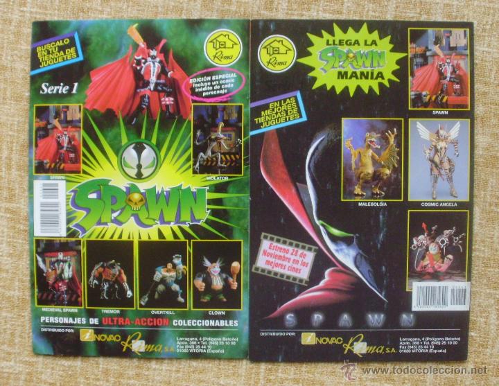 C&oacute;mics: Spawn Comics, n&uacute;meros 41 y 43, Planeta DeAgostini, World Comics, Image, a&ntilde;o 1997, Todd McFarlane - Foto 4