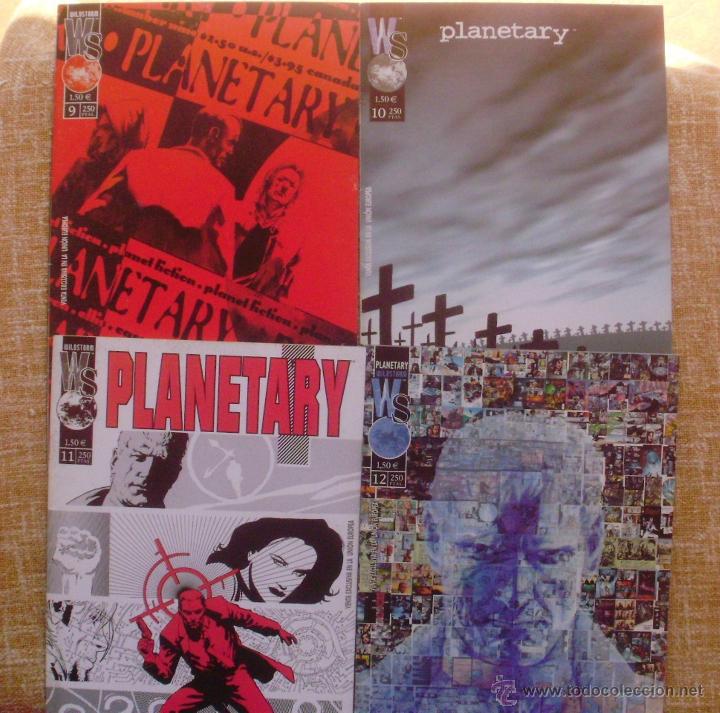 C&oacute;mics: Planetary Comics, n&uacute;meros 9, 10, 11 y 12, Planeta DeAgostini, World Comics, WildStorm, a&ntilde;o 2000