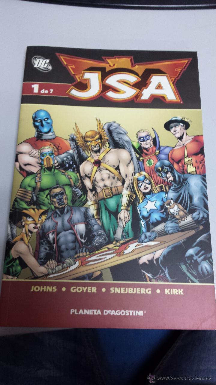 C&oacute;mics: JSA VOL 1 N&ordm; 1 - GEOFF JOHNS / PLANETA - Foto 1