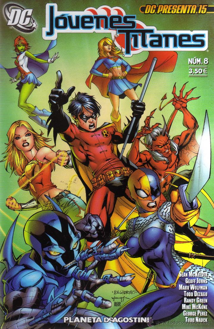 C&oacute;mics: J&oacute;venes Titanes N&ordm; 8 - DC - CJ121 - Foto 1