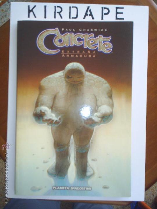 C&oacute;mics: concrete. extra&ntilde;a armadura - Foto 1
