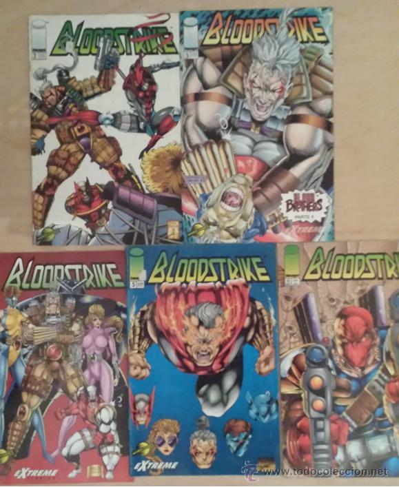 C&oacute;mics: LOTE BLODSTRIKE 2,3,4,5,11 - Foto 1