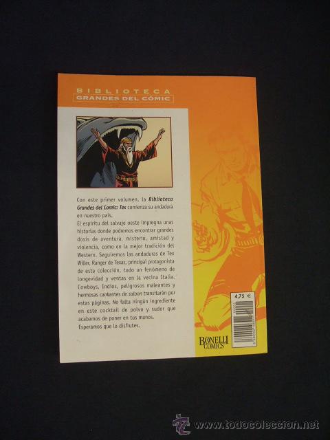 C&oacute;mics: BIBLIOTECA GRANDES DEL COMIC - TEX - N&ordm; 1 - PLANETA - - Foto 2