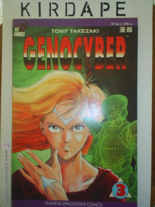 C&oacute;mics: genocyber. 3 n&uacute;meros, colecci&oacute;n completa cj23