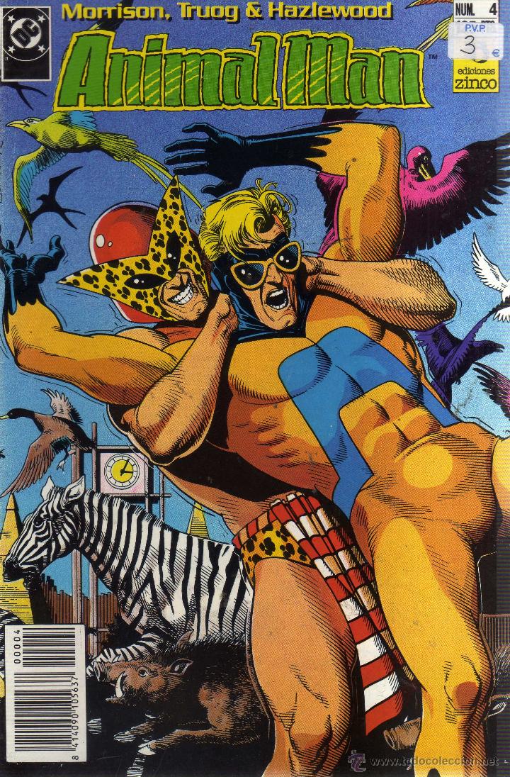 C&oacute;mics: ANIMAL MAN N&Uacute;MERO 4 - CJ142 - Foto 1