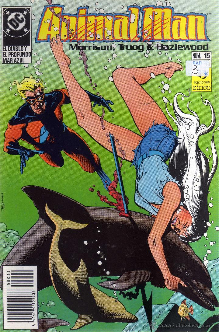 C&oacute;mics: ANIMAL MAN N&Uacute;MERO 15 - CJ142 - Foto 1