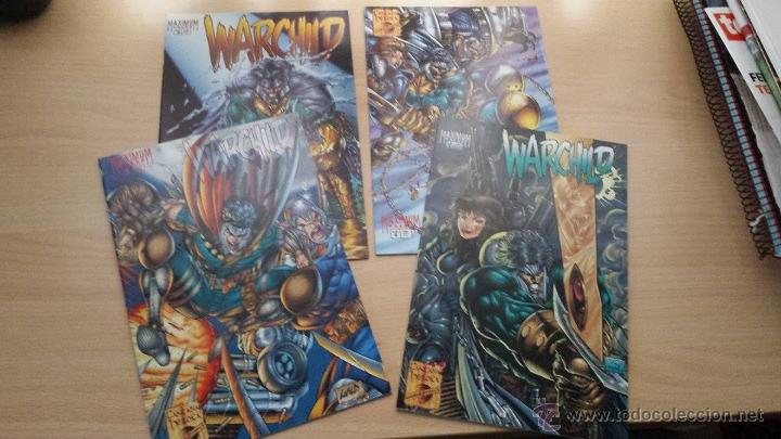 Comics: Warchild. Miniserie de 4 n&uacute;meros completa. World Comics.