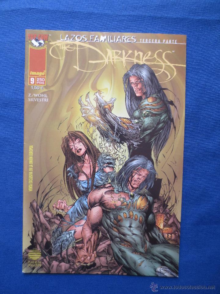 C&oacute;mics: TOP COW / THE DARKNESS de MARC SILVESTRI N.&ordm; 9 PLANETA - SAGA LAZOS FAMILIARES &middot; TERCERA PARTE