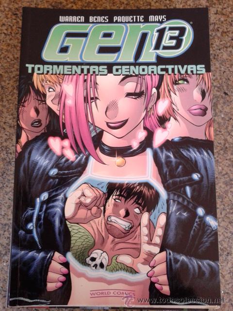 C&oacute;mics: GEN 13 -- TORMENTAS GENOACTIVAS -- WORLD COMICS - PLANETA -- - Foto 1