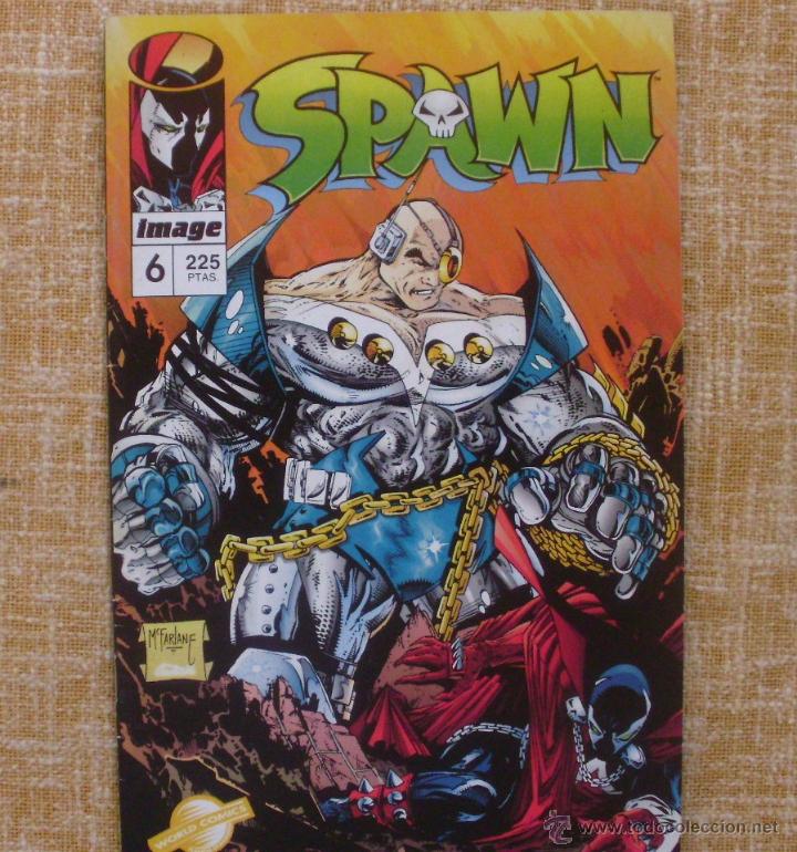 C&oacute;mics: Spawn, N&uacute;meros 5 y 6, Editorial Planeta DeAgostini, World Comics, Image, a&ntilde;o 1994, Todd McFarlane - Foto 2
