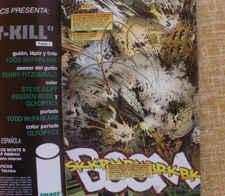 C&oacute;mics: Spawn, N&uacute;meros 5 y 6, Editorial Planeta DeAgostini, World Comics, Image, a&ntilde;o 1994, Todd McFarlane - Foto 9