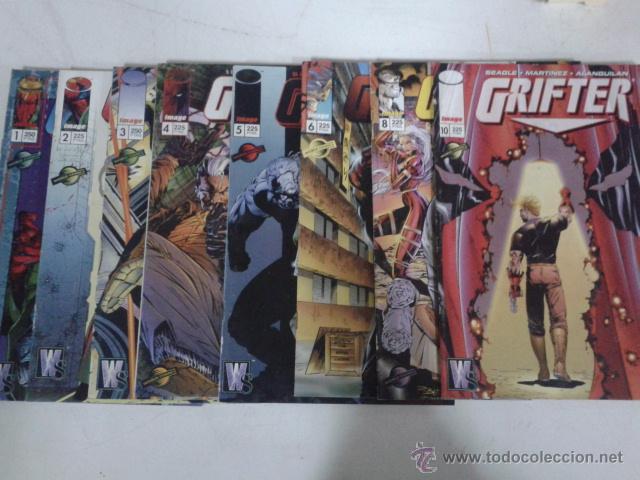 Comics: GRIFTER -- LOTE DE 8 NUMEROS -- N&ordm;S : 1/2/3/4/5/6/8/10 -- IMAGE / PLANETA --