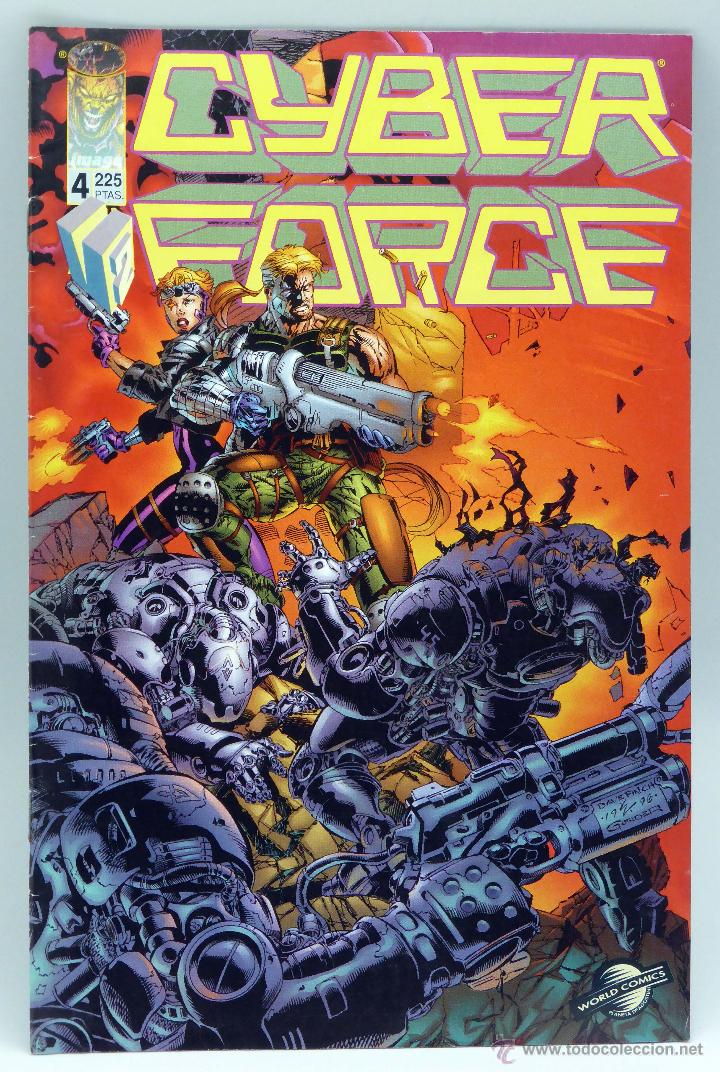 C&oacute;mics: Cyber Force n&ordm; 4 Image Ed Planeta 1996 - Foto 1