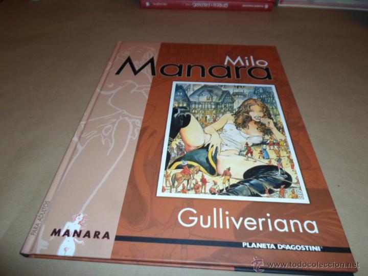 C&oacute;mics: Milo Manara, Gulliveriana, Agostini - Foto 1