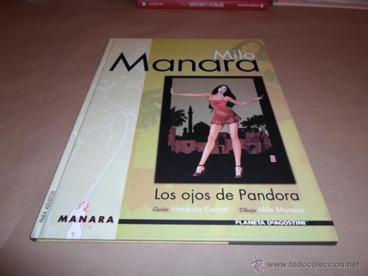 C&oacute;mics: Milo Manara, Los ojos de Pandora, Agostini - Foto 1