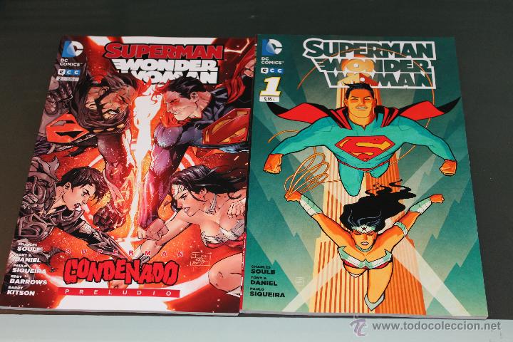 C&oacute;mics: Superman Wonder Woman 1 y 2 ECC - Foto 1