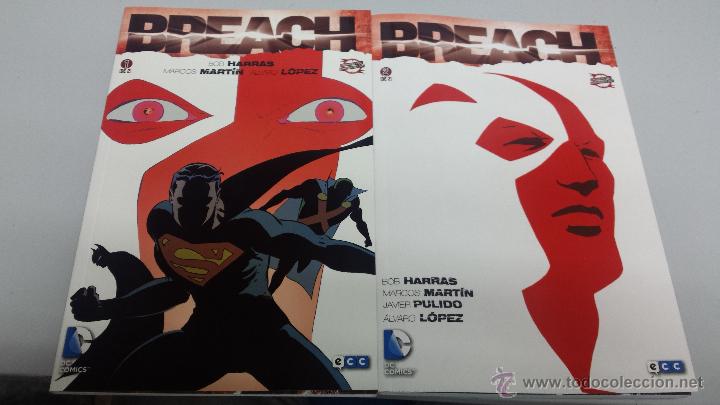 C&oacute;mics: BREACH &iexcl; COMPLETO 2 TOMOS ! BOB HARRAS - MARCOS MARTIN / DC - ECC - Foto 1