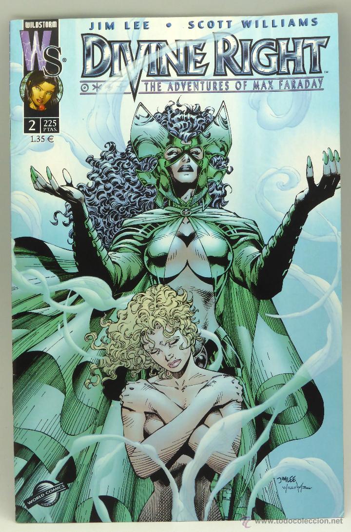 C&oacute;mics: Divine Right n&ordm; 2 Max Faraday World Comics Planeta 1999 - Foto 1