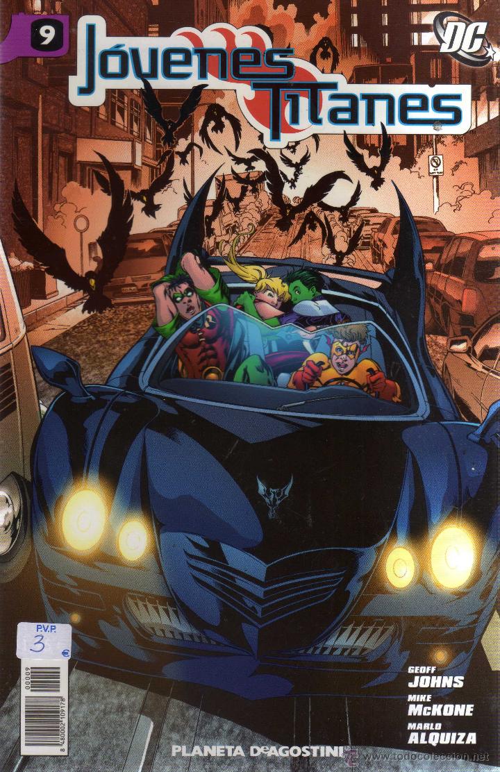 C&oacute;mics: J&Oacute;VENES TITANES N&Uacute;MERO 9 - PLANETA - CJ189 - Foto 1