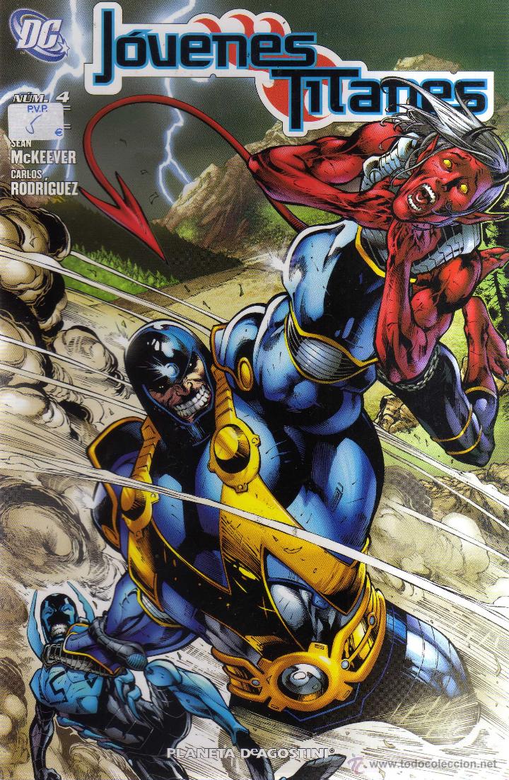 C&oacute;mics: J&Oacute;VENES TITANES N&Uacute;MERO 4 - PLANETA - CJ189 - Foto 1