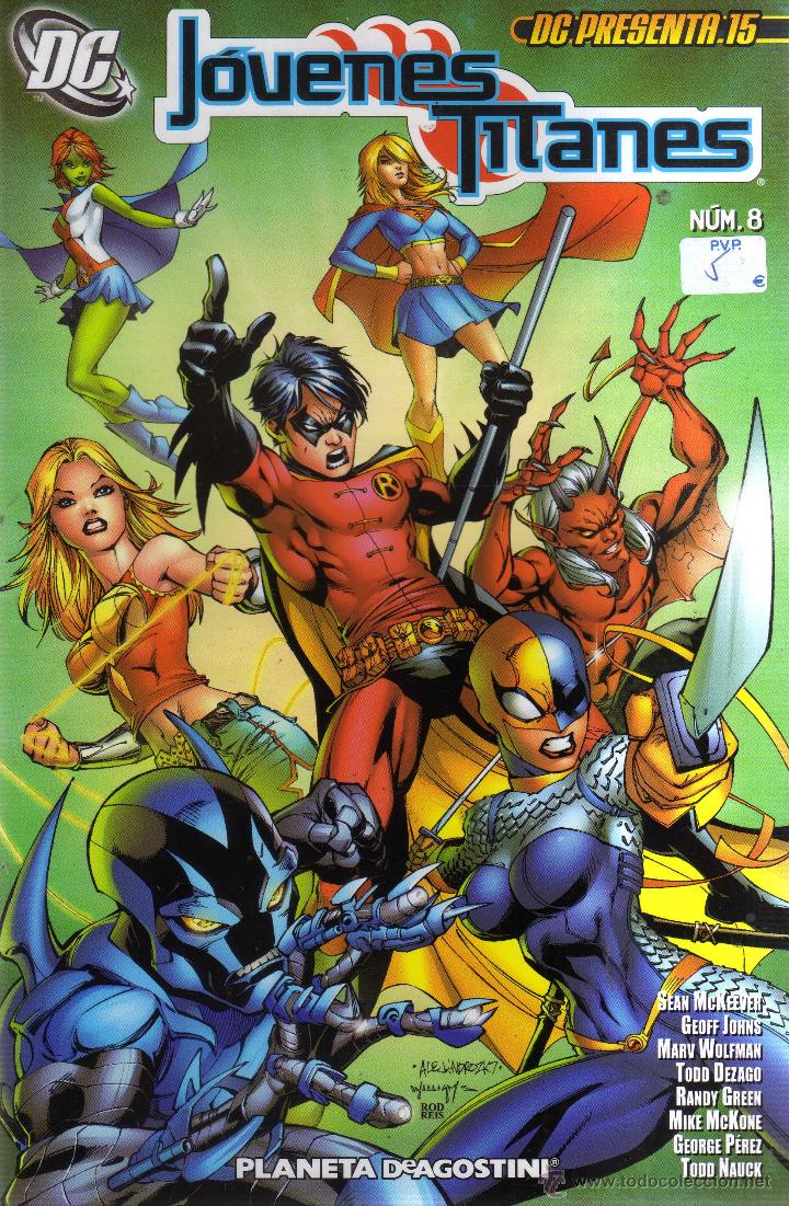 C&oacute;mics: J&Oacute;VENES TITANES N&Uacute;MERO 8 - PLANETA - CJ189 - Foto 1