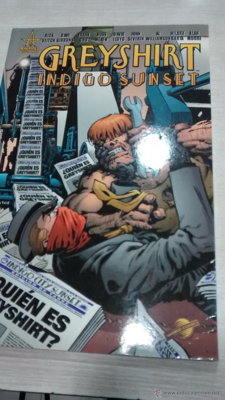 C&oacute;mics: Greyshirt Indigo Sunset. Planeta America's best comics