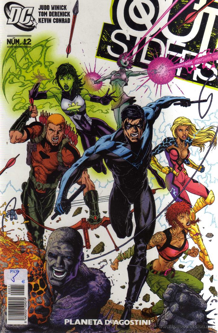 C&oacute;mics: OUT SIDERS N&Uacute;MERO 12 - PLANETA - CJ194 - Foto 1